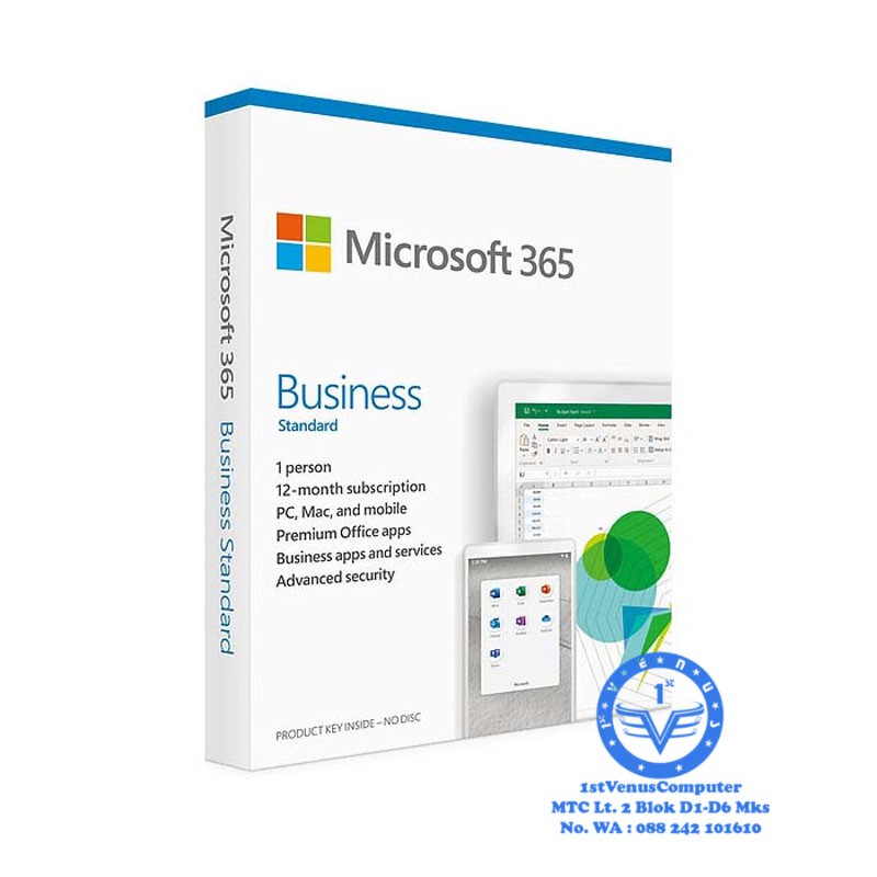 Jual Microsoft 365 Business Std Retail 1 Year Ori / Microsoft Office 365 Businees Std Retail / V4 | Shopee Indonesia