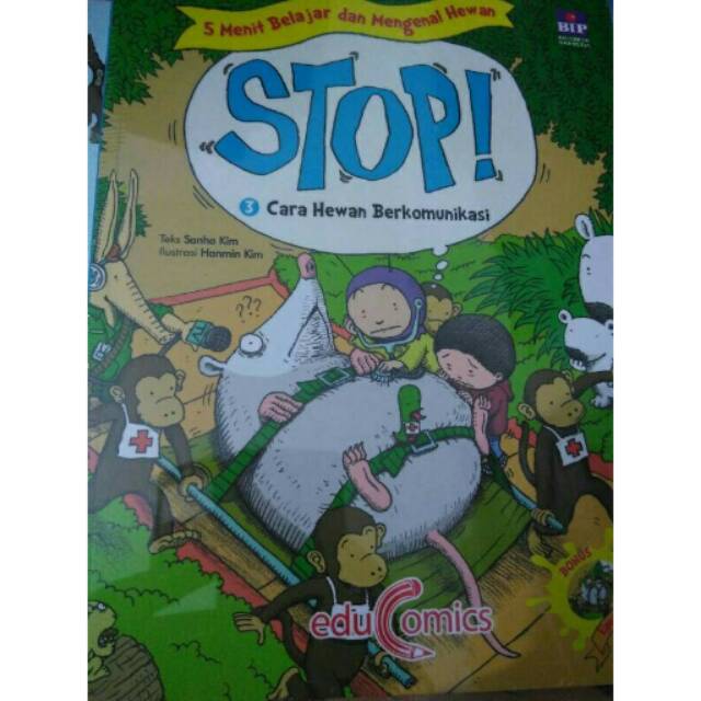Jual Komik Pendidikan Pengetahuan Edu Comics - Stop - 5 Menit Belajar Dan Mengenal Hewan Indonesia|Shopee Indonesia 640_X_640_jpg