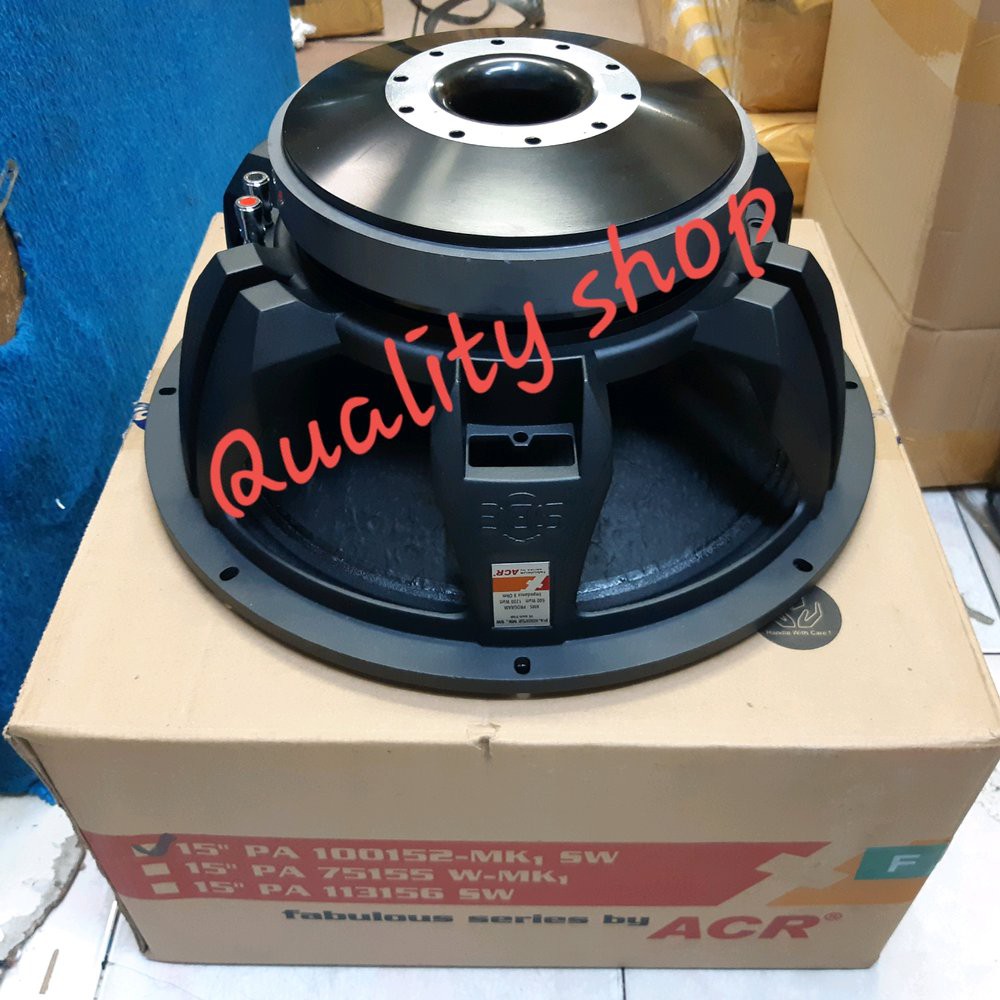 Jual Diskon Speaker Subwoofer Acr Pa 100152 Mk I Sw Fabulous 15 Inch Limited Indonesia|Shopee Indonesia