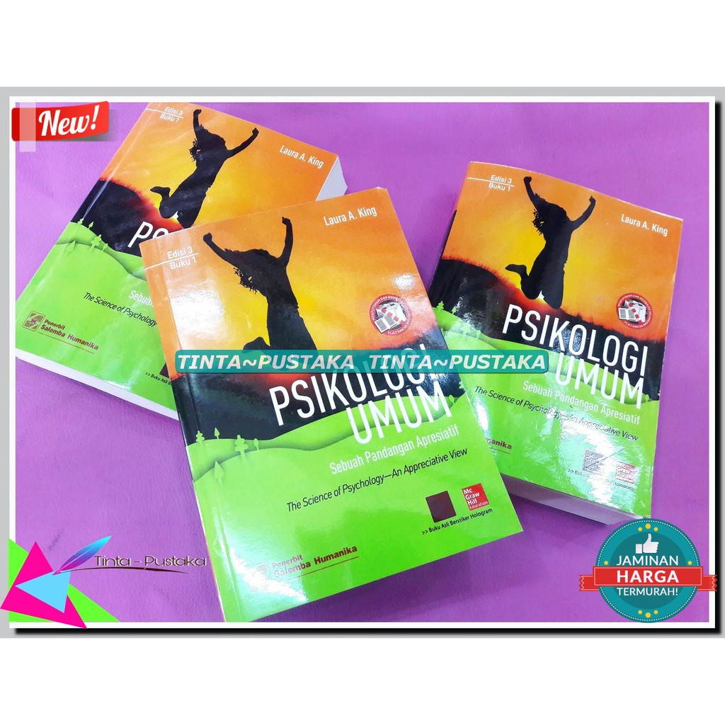 BUKU PSIKOLOGI UMUM BUKU 1 EDISI 3 LAURA A. KING Shopee Indonesia