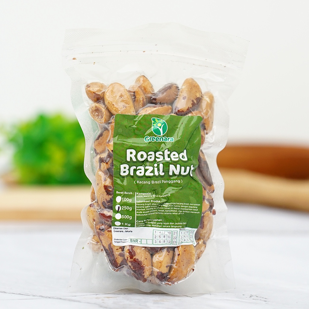 Jual Roasted Brazil Nuts 250gr / Kacang Brazil Panggang 250 gram
