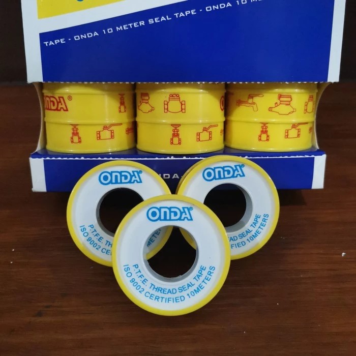 Jual Seal Tape ONDA 1/2 inch 10 meter Shopee Indonesia