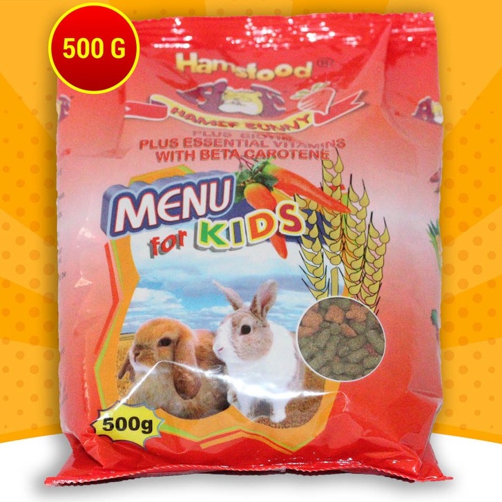 Jual 500gr Hamsf Bunny for Kids Hamsbunny Makanan Pellet Kelinci Rabbit
