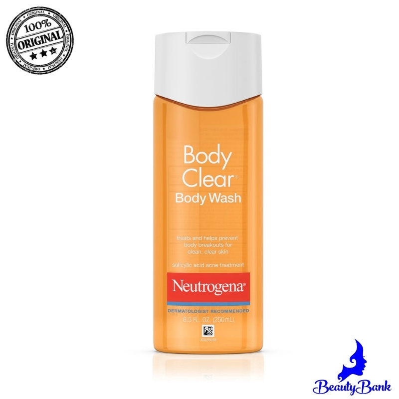Neutrogena Body Clear Body Wash 8.5OZ Orange Shopee Indonesia