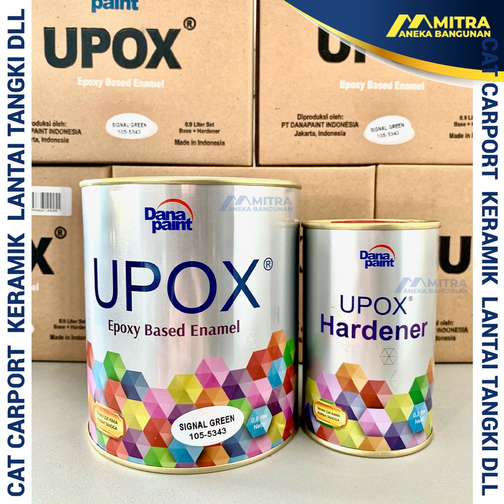 Jual epoxy upox dana paint / cat keramik / kamar mandi / cat carport