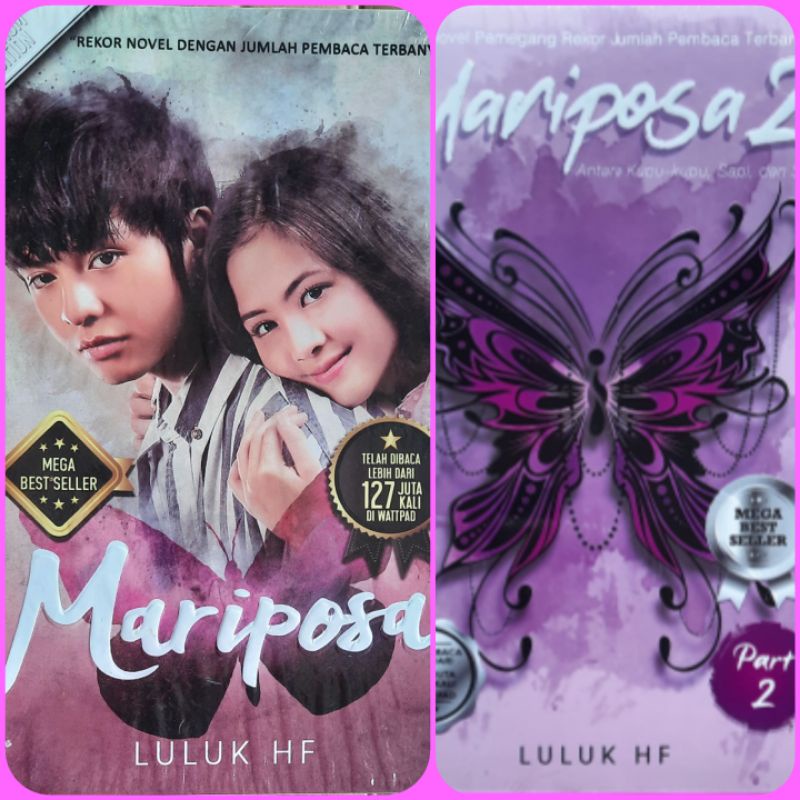 Jual Novel Original Mariposa by Luluk HF Coconut Books Shopee