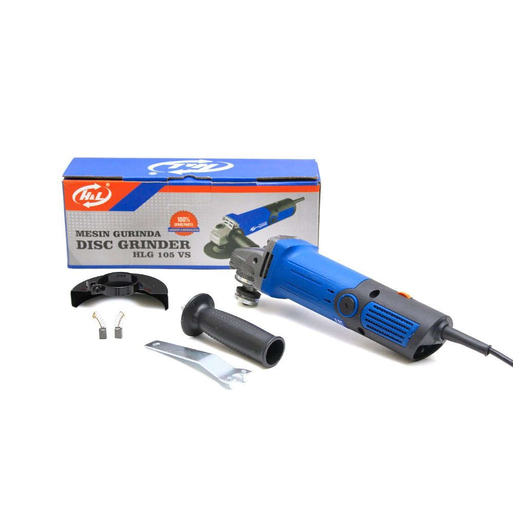 H&L Gerinda Tangan 4 inch Variable speed Angel Grinder 100mm Shopee Indonesia