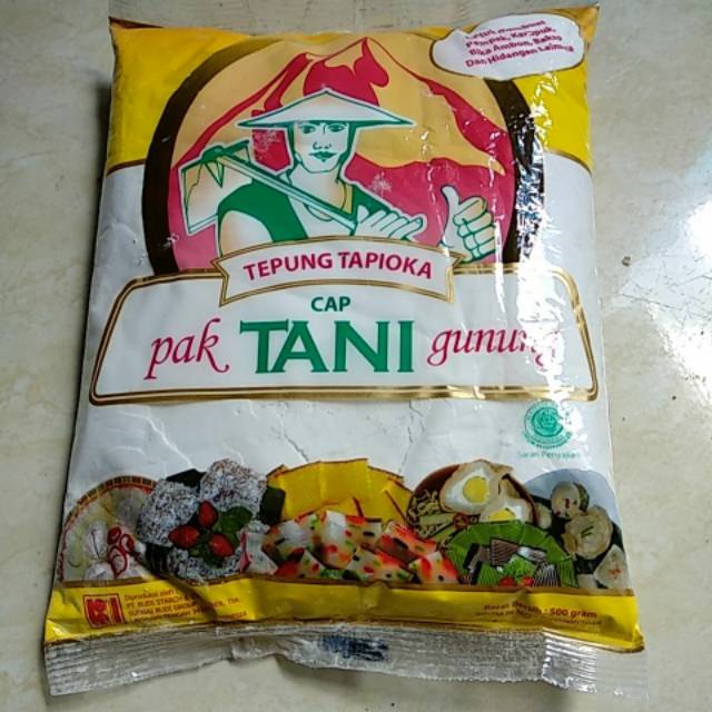 Tepung Sagu Tani 500gr (Cap Pak Tani Gunung) Shopee Indonesia