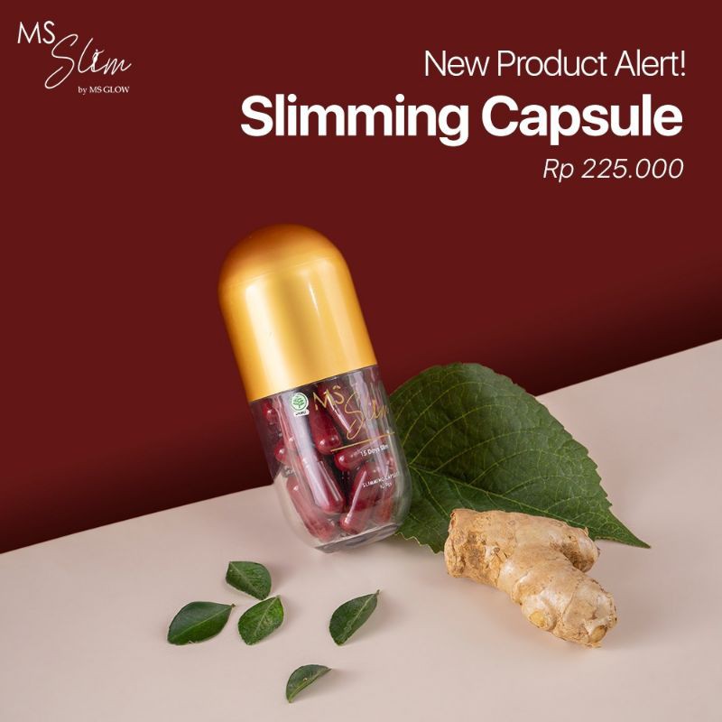 MS SLIM Slimming Capsule by MS GLOW Shopee Indonesia