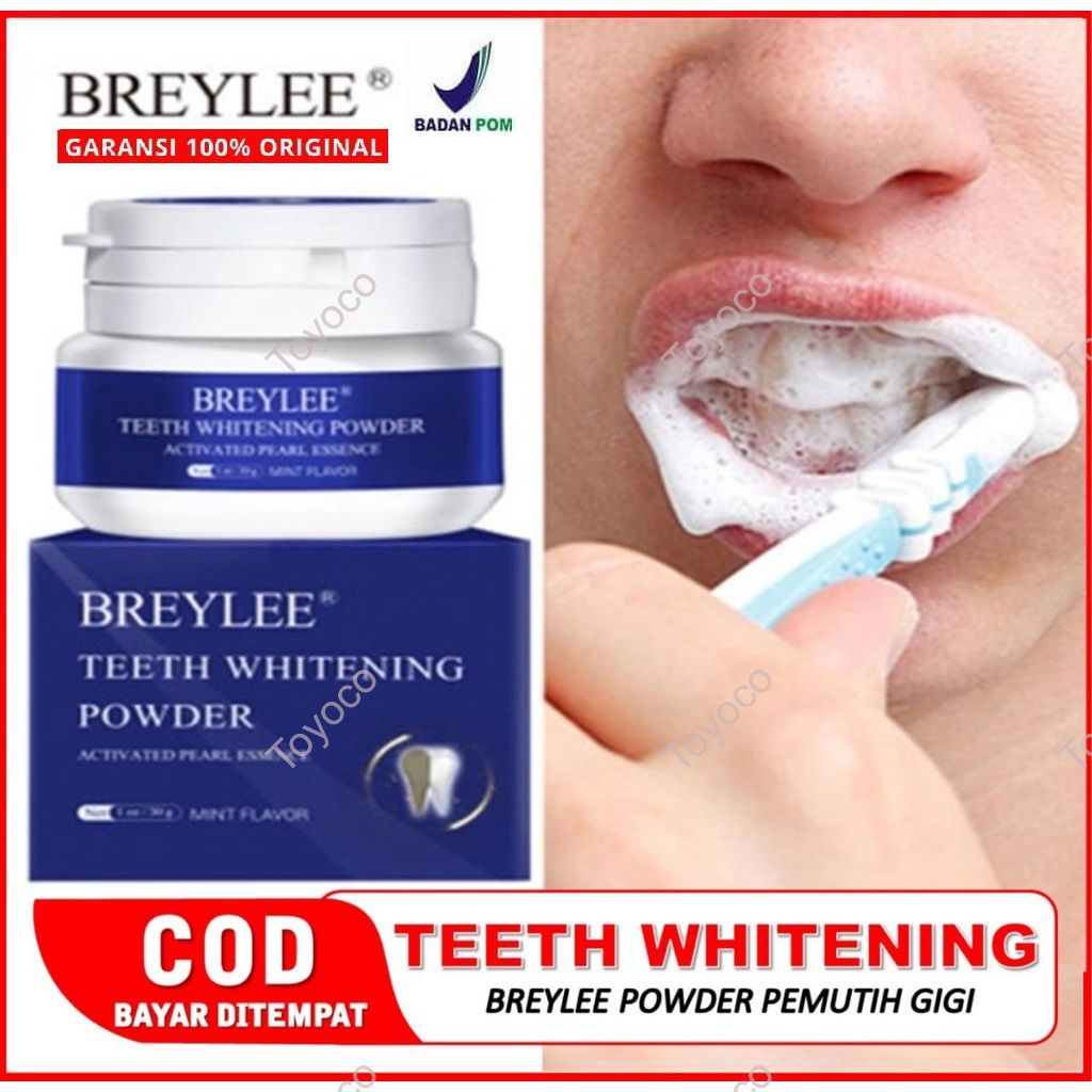 Jual Breylee Teeth Whitening Powder 30gr Ori Braylee Breeylee Breleey