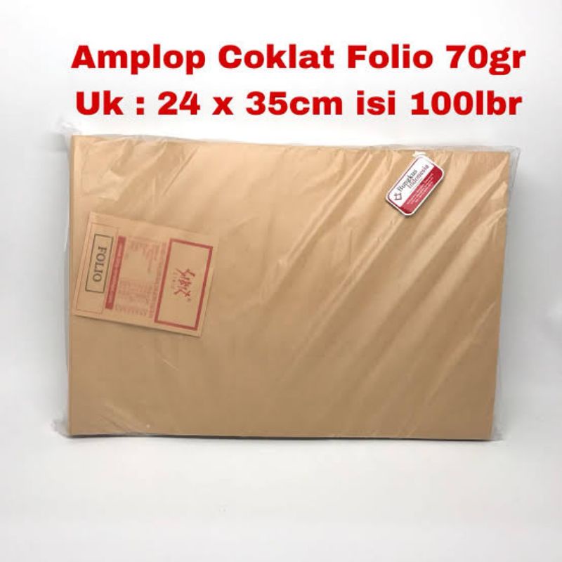 Jual Amplop Coklat Folio F4 | Shopee Indonesia