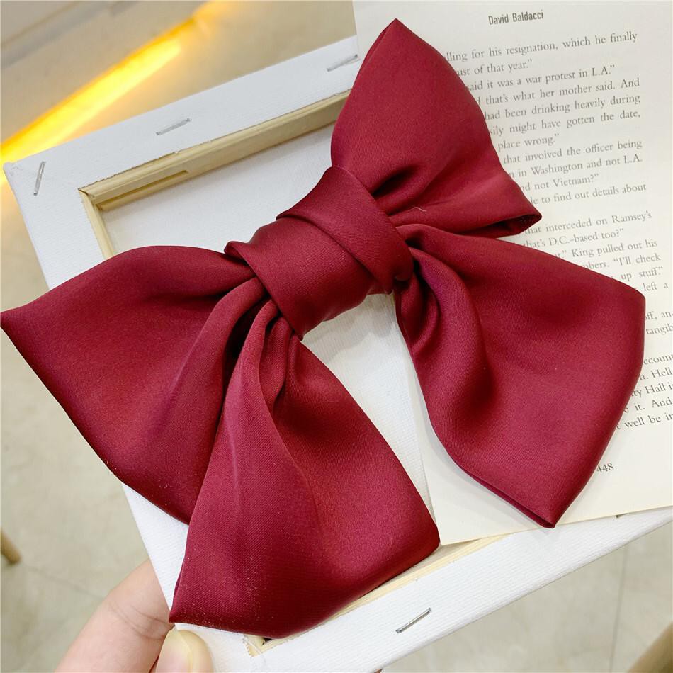 Jual ❄ Tmall ❄ R183 Jepit Rambut Pita Besar Korea / Aksesoris Jepitan Hair Clip / Jepitan Pita Aksesoris Indonesia|Shopee Indonesia