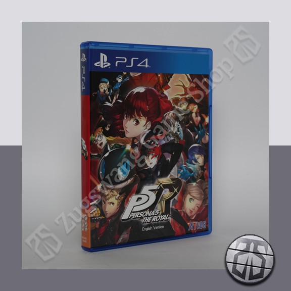 Jual Kaset game bd ps4 playstation ps 4 persona 5 the royal p5r p5 2nd