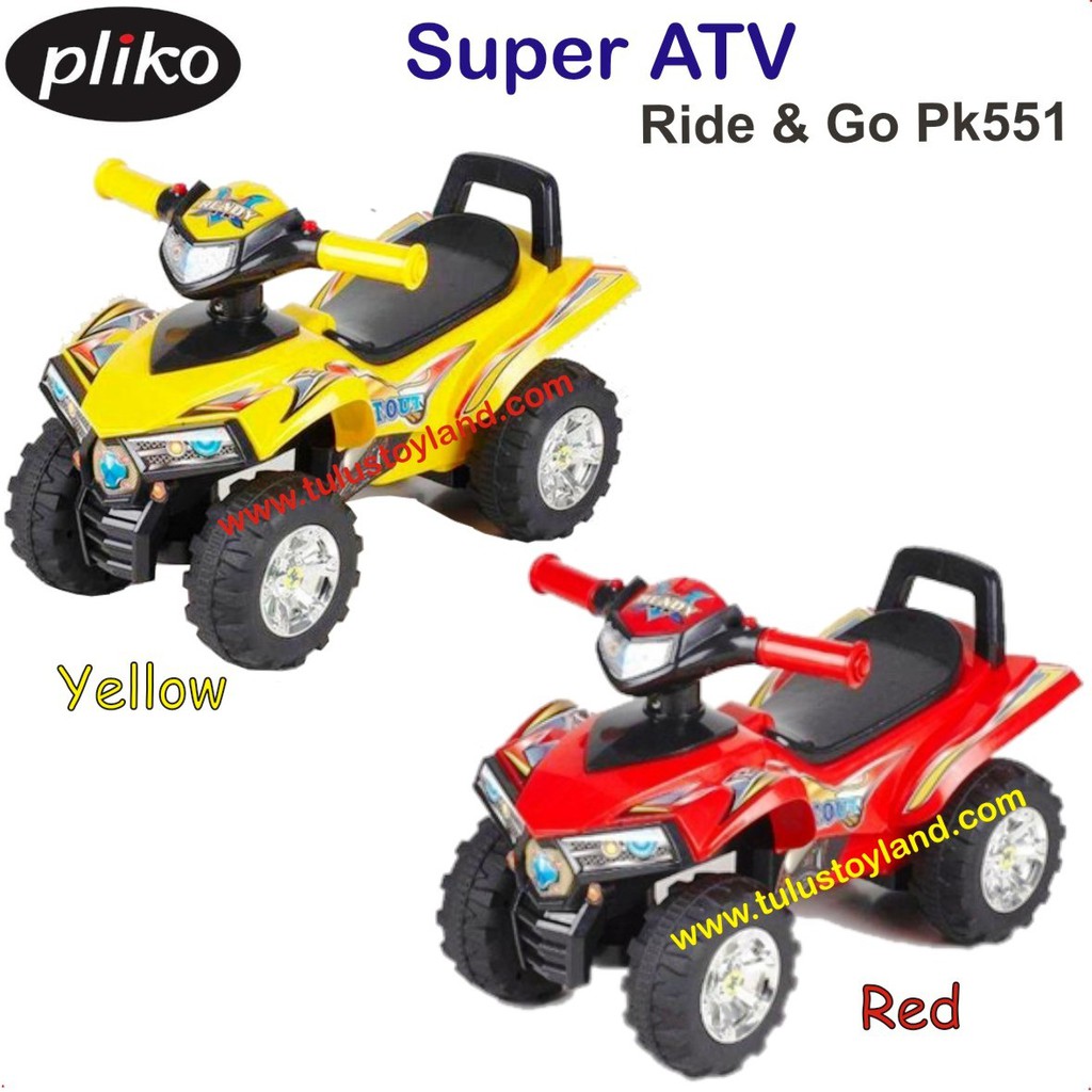 Jual Pliko Atv Ride On Pk551 Mainan Mobil Anak Tanpa Aki | Shopee Indonesia