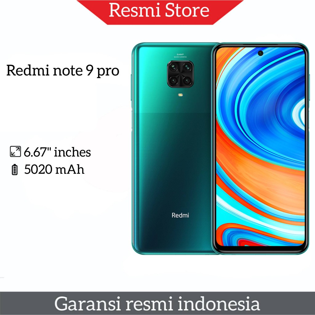 Jual Redmi Note 9 pro (RAM 6/64GB & 8/128GB) NEW BNIB Shopee Indonesia