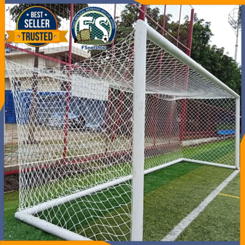 Jual Jaring Gawang Sepakbola Standar Internasional/Mini Soccer 1sett/Jaring Gawang Futsal