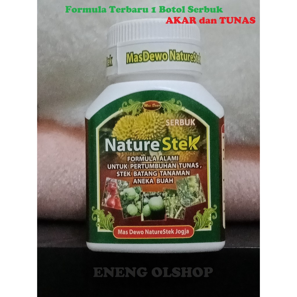 NATURE STEK Perangsang Akar Kemasan 1 Botol 100 Gram Shopee Indonesia