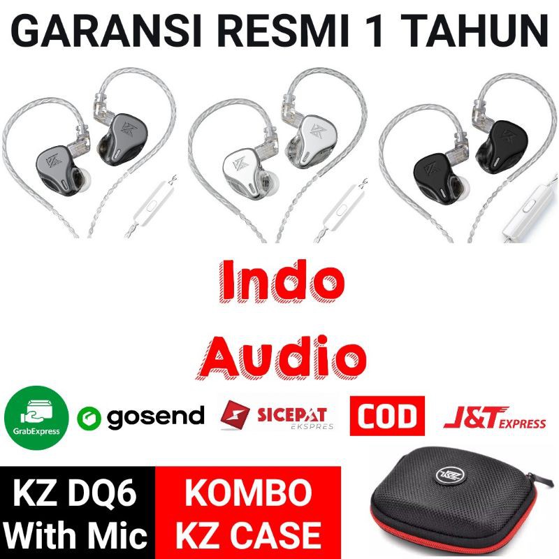 KZ DQ6 IEM 3DD Dynamic Driver KZ alternative KZ ZSN Pro X KZ EDX ZST X