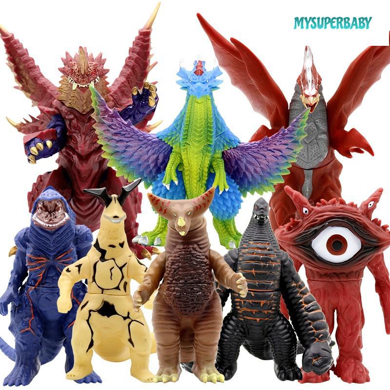 Soft Glue Ultraman Monster Toy Geed Orb Gomora Set
