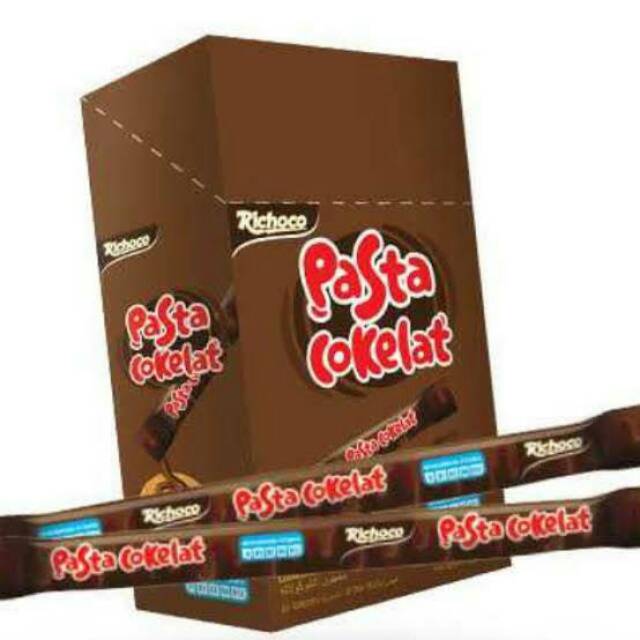 Jual Pasta Cokelat Richoco Isi 30 Pcs / Pasta Coklat Richoco / Coklat Nabati / Jajanan Coklat / Cokelat | Shopee Indonesia