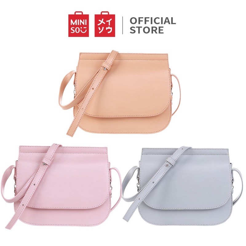 MINISO! 4WRN.Fashionable crossbody bag. Uk 21.5x7x17cm. Tas selempang