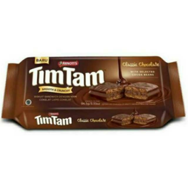 Jual Tim Tam Classic Chocolate 81 Gr | Shopee Indonesia