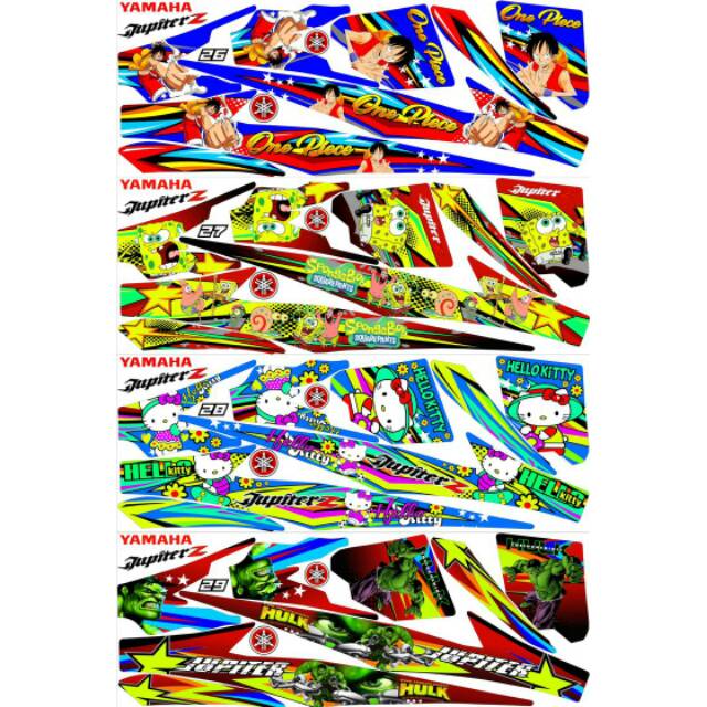 20+ Koleski Terbaru Stiker Variasi Jupiter Z Burung Hantu