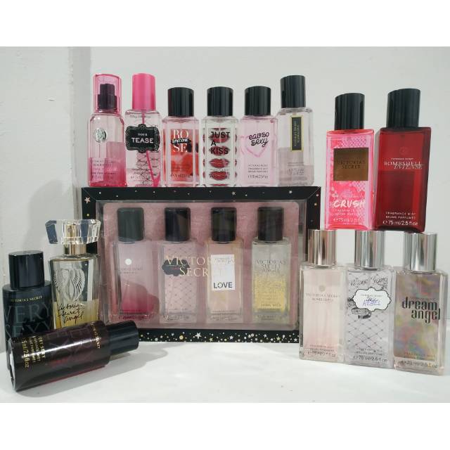 VICTORIA'S SECRET FRAGRANCE BODY MIST 75ml TRAVEL SIZE Shopee Indonesia