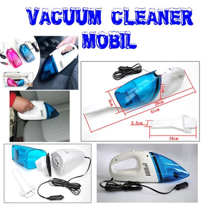 Vacuum Cleaner Car Portable Vacuum Cleaner Mobil Vakum Shopee Indonesia