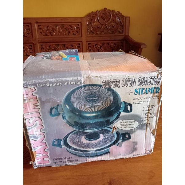 Jual HAKASIMA SUPER OVEN ROASTER DAN STEAMER Shopee Indonesia