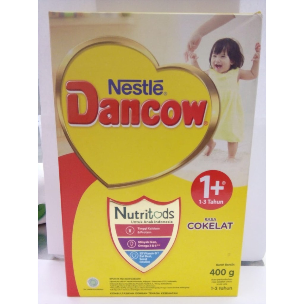 Jual Nestle Dancow 1+ Nutritods Coklat 400Gr | Shopee Indonesia