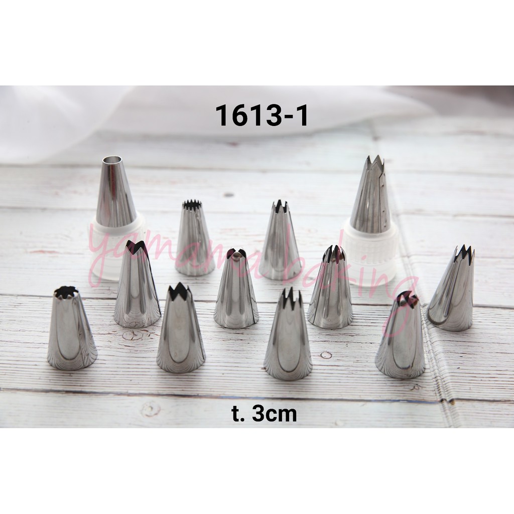 16131 Spuit set buttercream flower cake decoration import Shopee