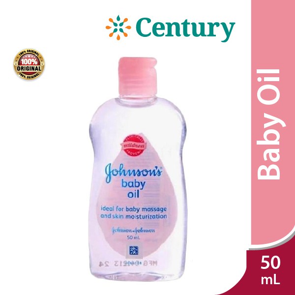 Jual J&J Baby Oil 50 ml Shopee Indonesia