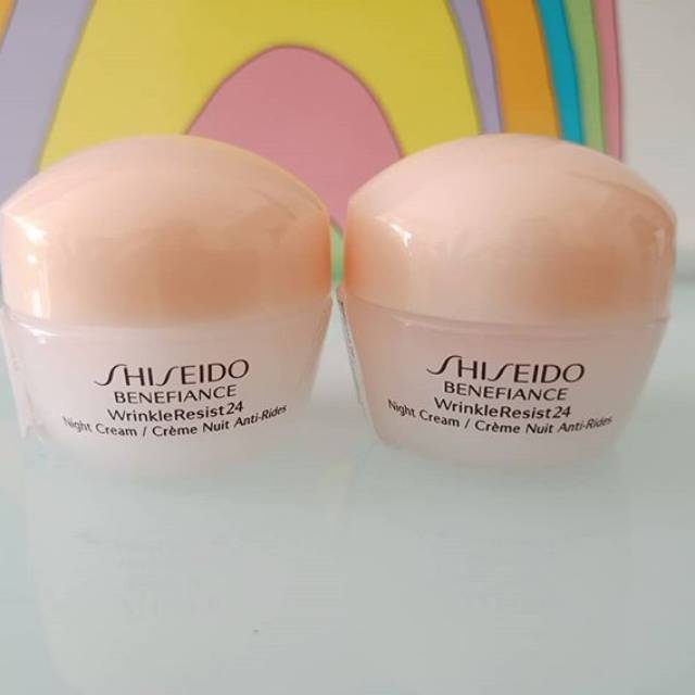 Jual Shiseido Benefiance Wrinkle Resist 24 Night Cream (10Ml) | Shopee Indonesia