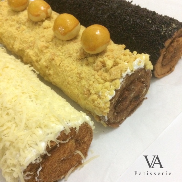 Bolu Gulung Nastar / Bolu Gulung Isi Nanas Nastar Nanas