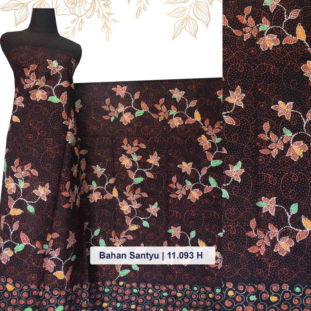 Jual Kain Batik Warna Coklat | Shopee Indonesia