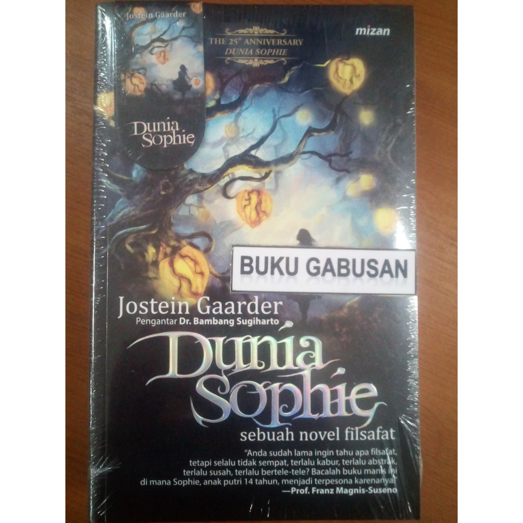 Jual BUKU DUNIA SOPHIE SEBUAH NOVEL FILSAFAT/JOSTEIN GAARDER rz