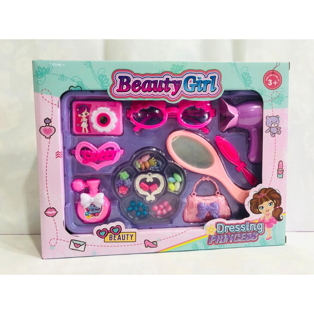 Jual New (Valent Online Shop) Mainan Anak Perempuan Salon Salonan Make Up Hairdriyer. Indonesia|Shopee Indonesia