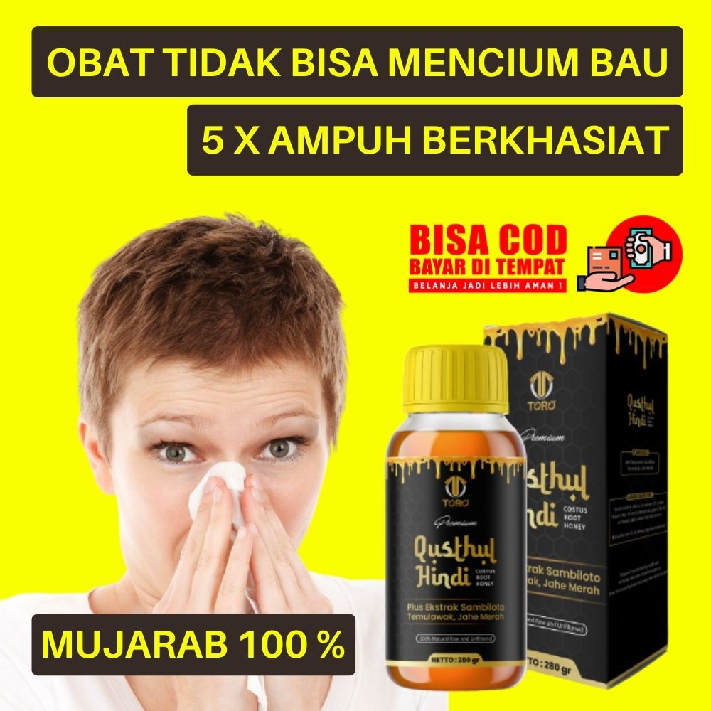 Obat Tidak Bisa Mencium Nyium Bau Aroma / Hilang Indra
