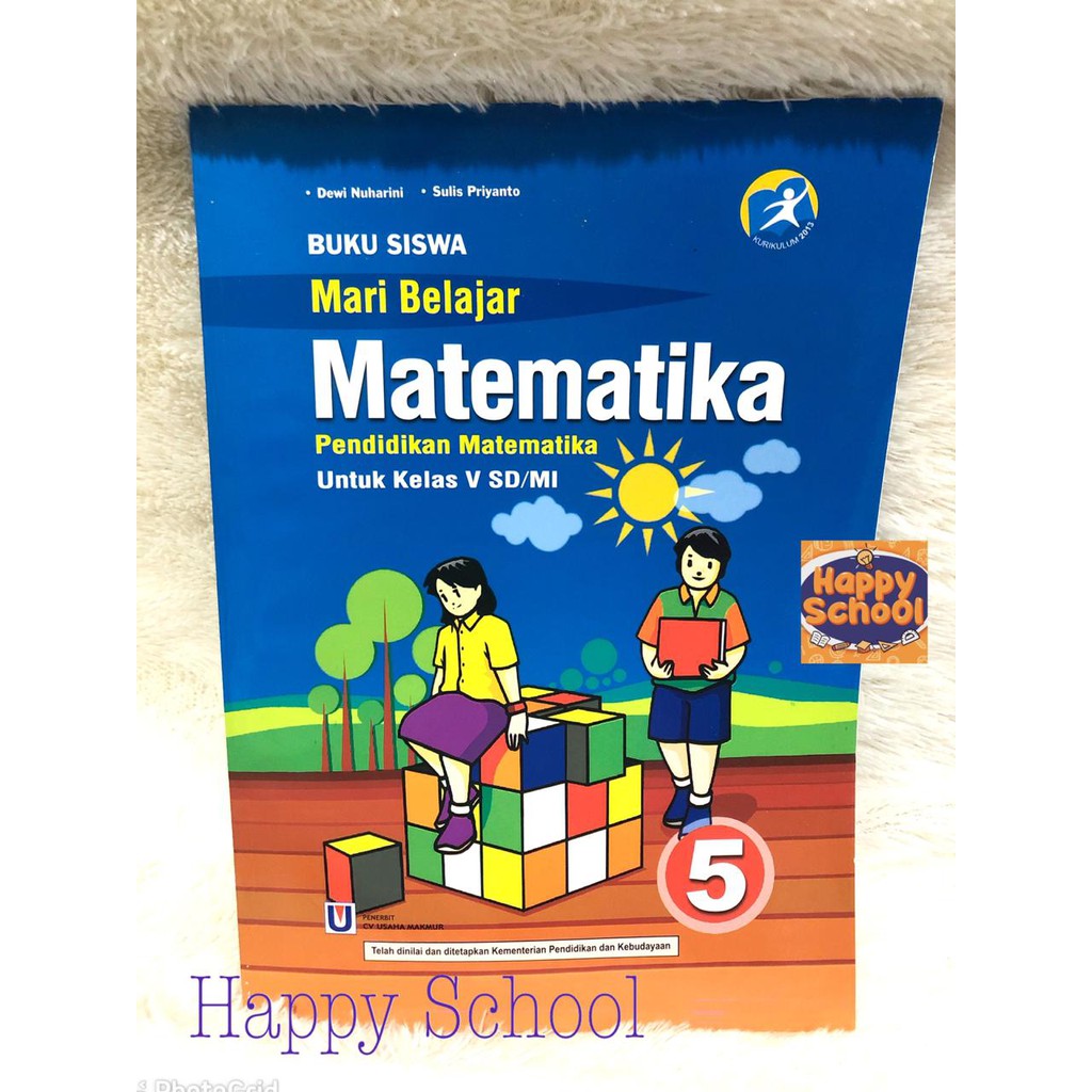 Buku Siswa Mari Belajar Matematika Kelas 5 Sd Shopee Indonesia