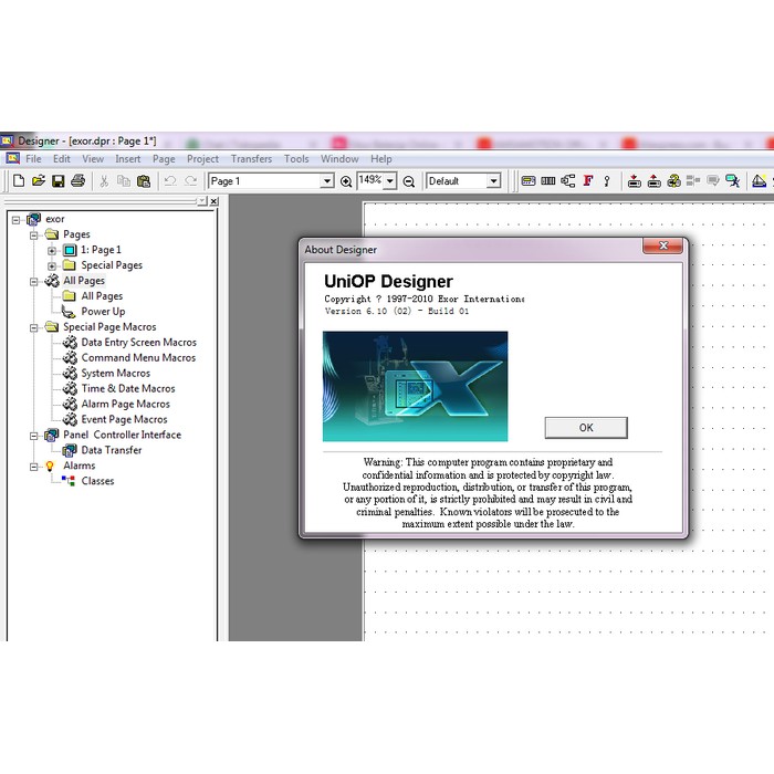 Exor Designer 6 Software
