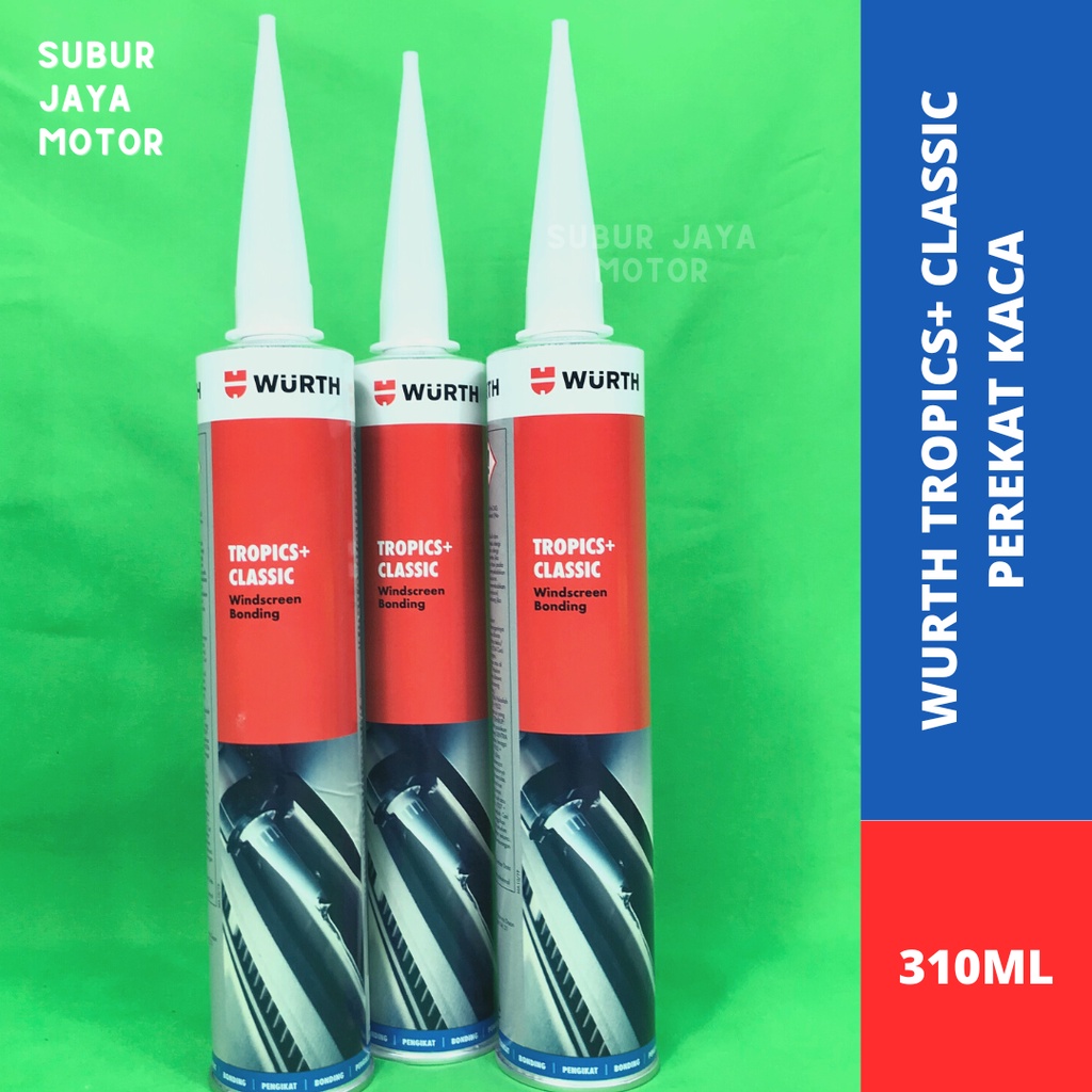 Jual LEM SEALER KACA DAN BODY MOBIL POLYURETHANE WURTH 310ML Shopee