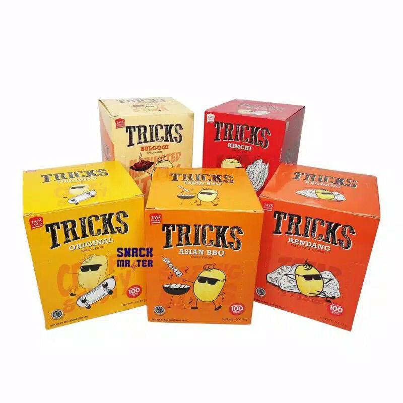 TRICKS BISKUIT KENTANG POTATO BAKED CHIPS NETTO 10 PC X 20GR Shopee