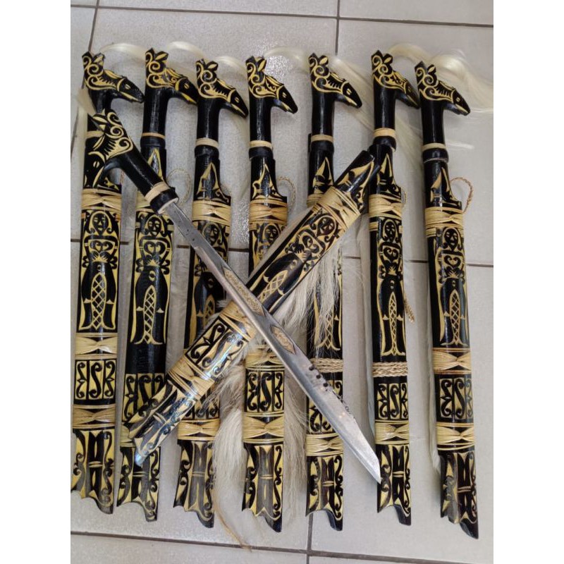 mandau motif manusia | Shopee Indonesia