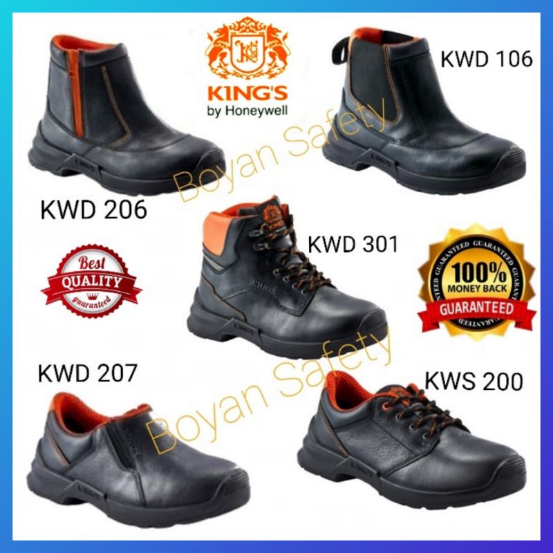 Jual Sepatu Safety KING Kings KWD 206 106 301 207 KWS 200 Original