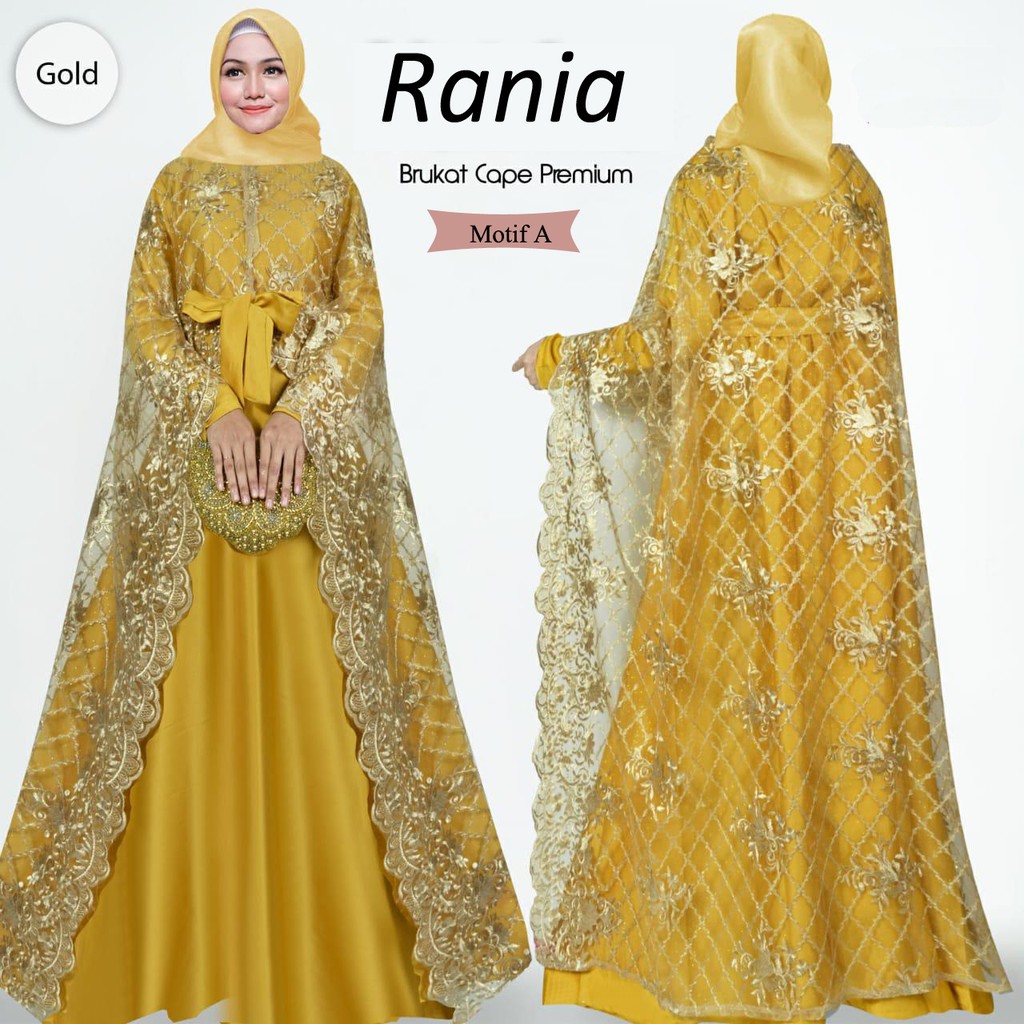 Baju Gamis Pesta Mewah Dan Elegan Jilbab Voal