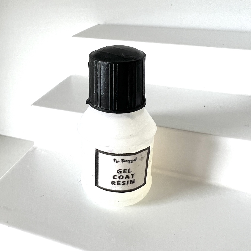 Jual Resin Bening Clear Coat 100gr Gel Untuk wrapping joran / lure