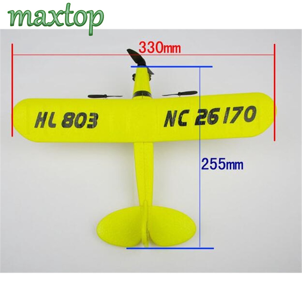 TOSECRETPLACE Pesawat Gabus Remot Control