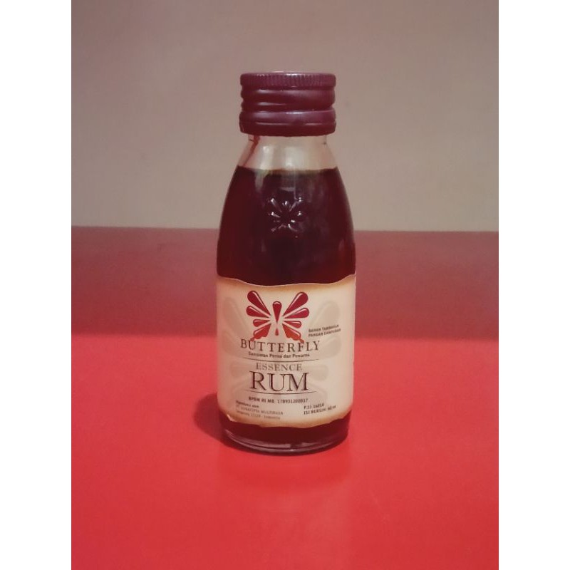 Jual Essence Rum Butterfly 60ml Shopee Indonesia
