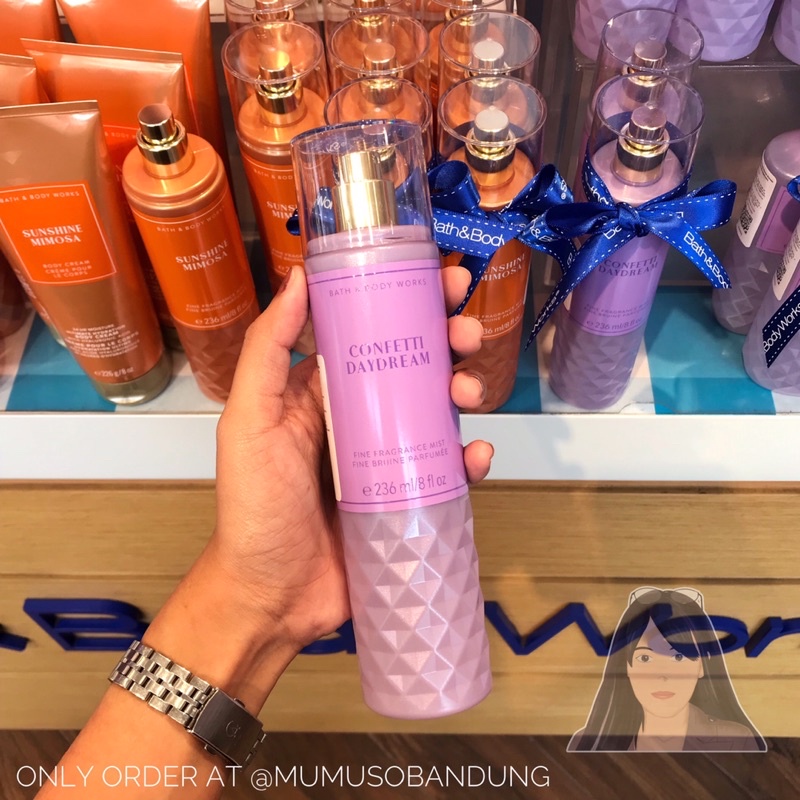 Jual Bath and Body Works Confetti Daydream Body Mist 236ml Confetti